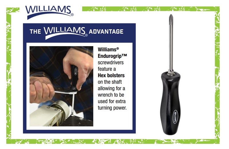 Williams JHW100P-19MD 19 Piece Endurogrip and Supertorque Premium Mixed Screwdriver Set - Image 5